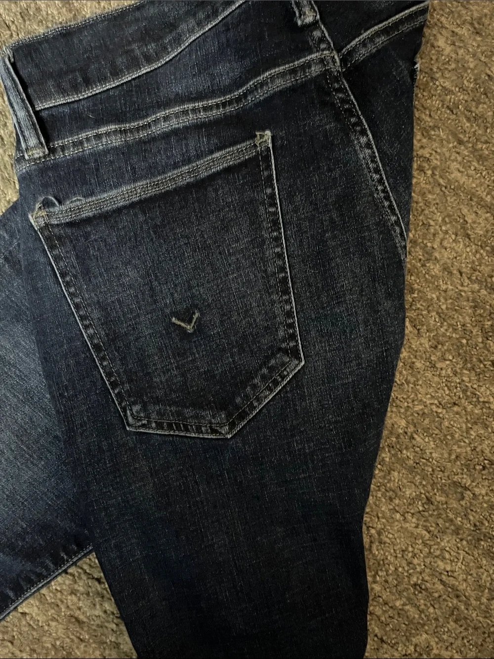 Hudson Byron straight leg Dark Blue Denim